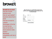 Tablet Screenshot of faxtoemail.browzit.co.za